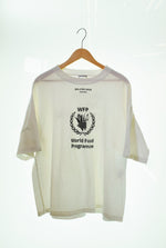 バレンシアガ BALENCIAGA WFP ロゴ クルーネック  Tシャツ  白 Tシャツ ロゴ ホワイト LLサイズ 103MT-449
