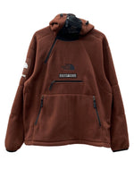 シュプリーム SUPREME 22AW × THE NORTH FACE ザ ノース フェイス Steep Tech Fleece Pullover スティープ テック フリース プルオーバー 茶 NA52208I パーカ ロゴ ブラウン Mサイズ 104MT-1411
