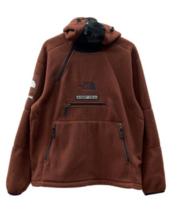 シュプリーム SUPREME 22AW × THE NORTH FACE ザ ノース フェイス Steep Tech Fleece Pullover スティープ テック フリース プルオーバー 茶 NA52208I パーカ ロゴ ブラウン Mサイズ 104MT-1411