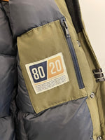 ケープハイツ Cape HEIGHTS ダウンコート ダウンジャケット フード ファー ジャケット カーキ SSサイズ XS 101LT-205