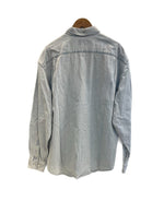 シュプリーム SUPREME 24SS Small Box Logo Denim Shirt Washed スモールボックスロゴ デニムシャツ 青 長袖シャツ ブルー Lサイズ 101MT-5044