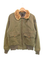 ミリタリー Military 40s U.S.ARMY AIR FORCE B-10 Flight Jacket 40's USAAF フライトジャケット コの字エンド 42 ジャケット カーキ 103MT-3521