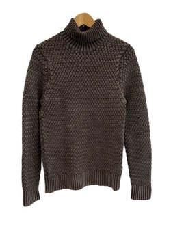 チルコロ 1901 CIRCOLO 1901  製品加工 イントレ タートルニット イタリア製 612874126 セーター ブラウン Mサイズ 101LT-216