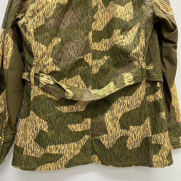 【曜日割引対象外】 キャピタル KAPITAL キャピタル レイン リングコート カモフラ ジャケット グリーン Lサイズ 201MT-4308 VB