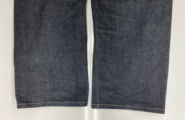 リー Lee THE ARCHIVES RIDERS 101-Z 1954 MODEL センター黒 復刻 片爪 ジーンズ ジーパン 濃紺 無地 LM6341 デニム ネイビー サイズ 38 104MB-297