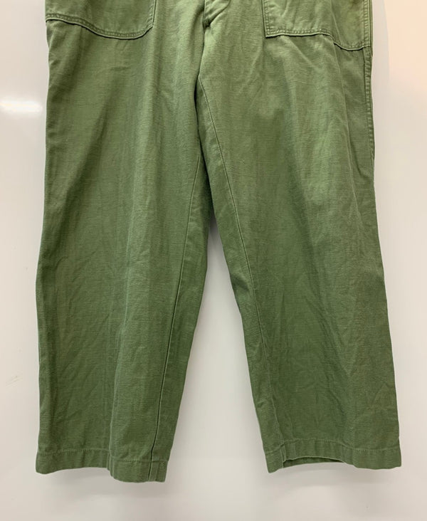 【曜日割引対象外】 ヴィンテージ vintage 60's US ARMY UTILITY TROUSERS ベイカーパンツ OG-107 ボトムスその他 カーキ 38×35サイズ 201MB-791 VB