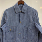 【曜日割引対象外】 ヴィンテージ vintage 60's 70's Carter's Hickory Stripe Worker Coverall ジャケット ブルー 201MT-4323 VB