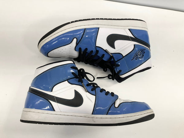 ジョーダン JORDAN Nike Air Jordan 1 Mid SE Signal Blue ナイキ エアジョーダン1 AJ1 シグナルブルー DD6834-402 メンズ靴 スニーカー ブルー 29cm 101sh-1845