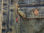 リーバイス Levi's 507XX 2nd original vintage denim jacket 50's~60's セカンド オリジナル ヴィンテージ デニムジャケット ハギ付き 両面タブ 紙パッチ  青 ジャケット 無地 ブルー 104MT-89