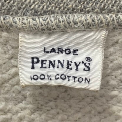 【曜日割引対象外】 ヴィンテージ vintage 60's ペニーズ PENNEY'S  スウェット グレー Lサイズ 201MT-3542 VB