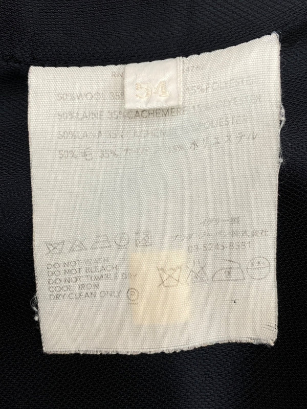 ミュウミュウ miu miu 90s 00s WOOL PEA COAT ウール ピー コート アーカイブ オールド アウター ジャケット 紺 サイズ 54 ジャケット 無地 ネイビー 104MT-1557