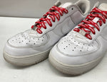 ナイキ NIKE 23年製 × SUPREME シュプリーム AIR FORCE 1 LOW エア フォース ロー ボックスロゴ シューズ 白 CU9225-100 メンズ靴 スニーカー ホワイト 28cm 104S-786