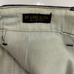 【曜日割引対象外】 アットラスト AT LAST & CO デニム トラウザーパンツ デニム ブルー 32サイズ 201MB-1000 VB