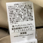 マッキントッシュ MACKINTOSH ハイク HYKE コラボ NO.4Z/5D チェスターコート ベージュ 1サイズ 201MT-3451