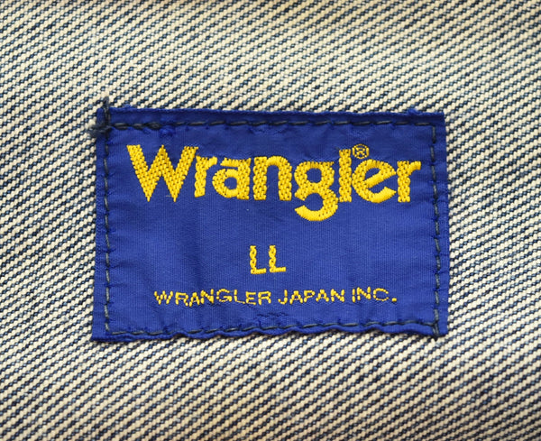 ラングラー Wrangler 124MJ デニムジャケット 4ポケット ジャケット ブルー LLサイズ 103MT-3078