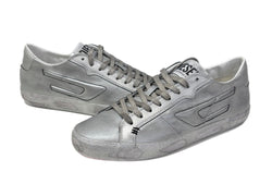 ディーゼル DIESEL S-LEROJI LOW Y02741 P4791 T9002 メンズ靴 スニーカー シルバー 27cmサイズ 201-shoes1069