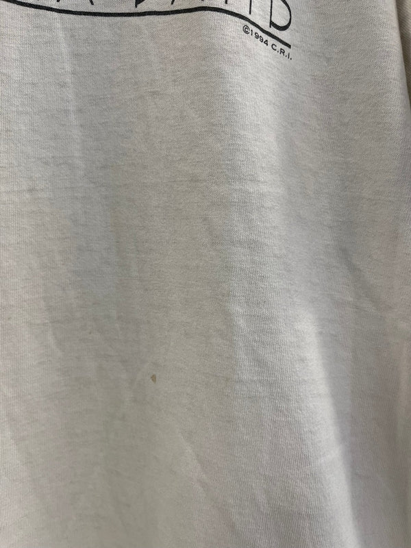 バンド band 90s ©1994 バンドTシャツ JERRY GARCIA BAND ジェリーガルシア Vintage ヴィンテージ シングルステッチ US古着 白 プリント XL Tシャツ ホワイト LLサイズ 101MT-4838