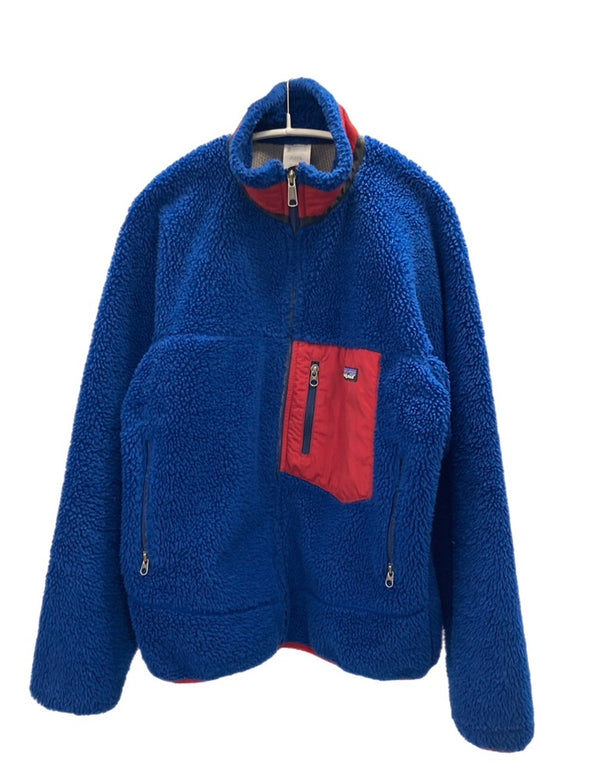 パタゴニア PATAGONIA RETRO X JACKET レトロX フリースジャケット 青×赤 23055FO S ブルー 101MT-3170