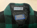 ペンドルトン PENDLETON 70's 70年代 ボードシャツ ネルシャツ ブロックチェック バッファローチェック ウールシャツ  VINTAGE ヴィンテージ 長袖シャツ グリーン Mサイズ 101MT-4976