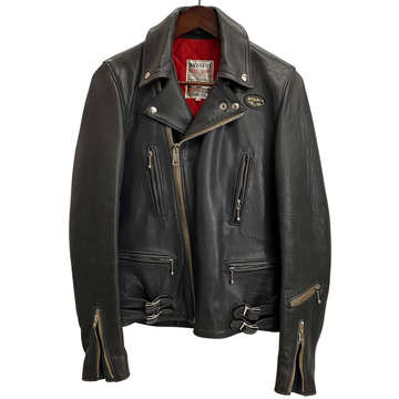 【曜日割引対象外】 ルイスレザー Lewis Leathers LIGHTNING Cowhide ダブルライダースレザー ジャケット ブラック 34サイズ 201MT-3638 VB
