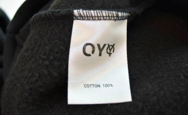 オーワイ OY LOGO HOODIEベーシック ロゴ フーディー プルオーバー パーカー 黒 パーカ ブラック 103MT-1746