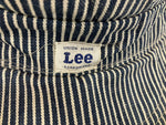 リー Lee 50's 50年代  エンジニアキャップ  ワークキャップ  ユニオンチケット ヒッコリー Vintage ヴィンテージ 帽子 メンズ帽子 キャップ ブルー 101hat-131