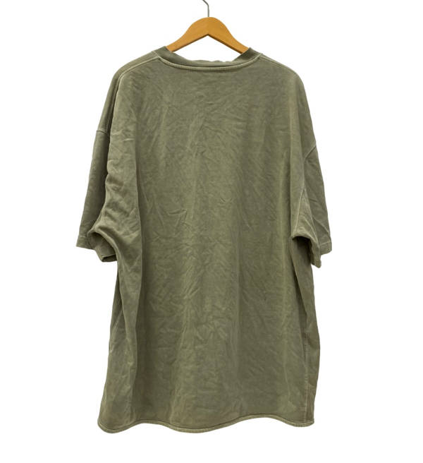 イージー Yeezy Season 3 Heavy Knit Tee Tシャツ カーキ Lサイズ 201MT-2724