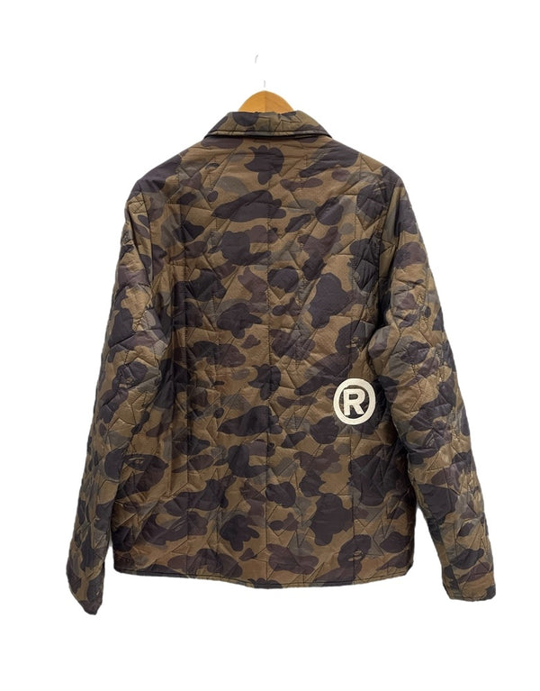 ア ベイシング エイプ A BATHING APE キルティングジャケット カモフラ ベトジャン 001HJ0301002X XL ジャケット マルチカラー 101MT-5302