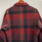 【曜日割引対象外】 ペンドルトン PENDLETON 60's バッファローチェック ウールジャケット ジャケット レッド Mサイズ 201MT-4418 VB