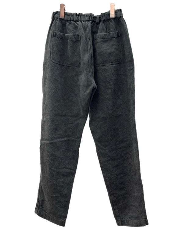 ミッタン MITTAN 亜麻苧麻ロング リネン ラミー ジップフライ ズボン 灰 無地 ボトムスその他 グレー サイズ 1 104MB-386