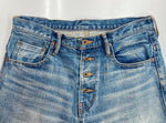 シュガーヒル SUGARHILL 22SS CLASSIC DENIM PANTS クラシック デニム パンツ シンチバック ボタンフライ パッチ ズボン 青 無地 22SSPT08 デニム ブルー サイズ 32 104MB-142
