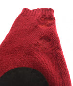 ヴィンテージ Vintage 50s~60s 50s 60s MOHAR ZIP UP CARDEGAN NYNCOジッパー モヘアニット エルボーパッチ セーター レッド 103MT-2449