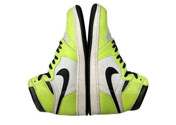 ナイキ NIKE 22年製 AIR JORDAN 1 RETRO HIGH OG VOLT エア ジョーダン レトロ ハイ ボルト AJ1 シューズ 白 黄 555088-702 メンズ靴 スニーカー イエロー 28cm 104S-1007
