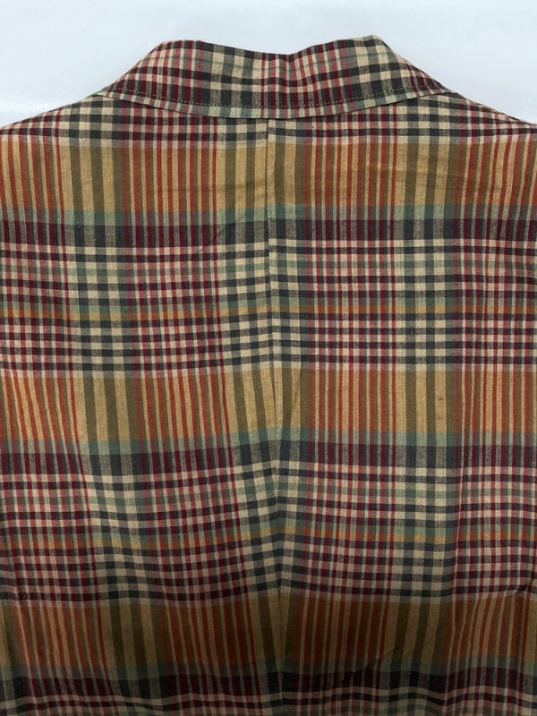 ダブルアールエル RRL 90s TAILORED JACKET テーラード ジャケット 三ツ星タグ Ralph Lauren 茶 ジャケット チェック ブラウン Mサイズ 104MT-2262