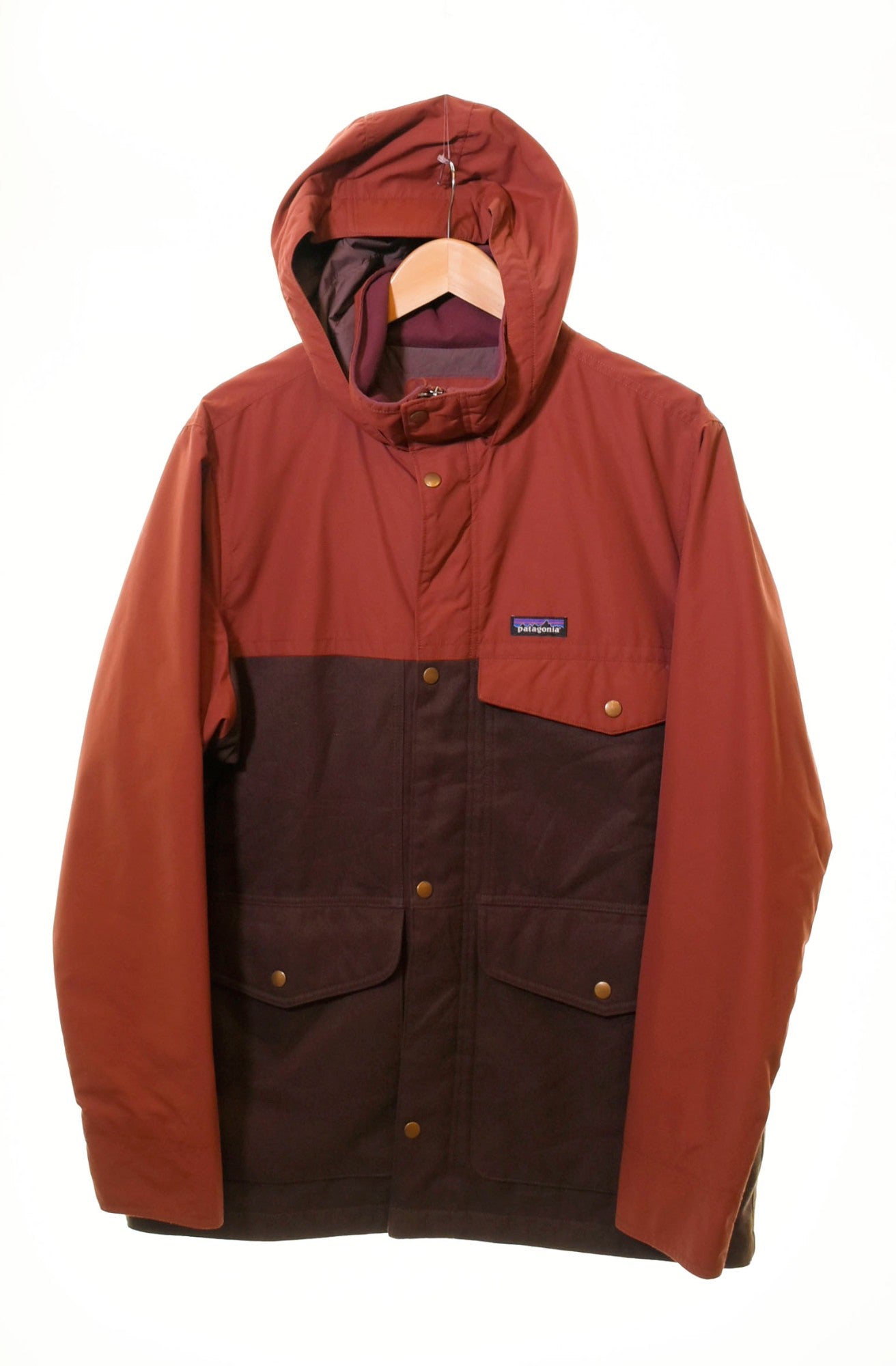 パタゴニア PATAGONIA ハイブリッド マウンテン パーカー 赤