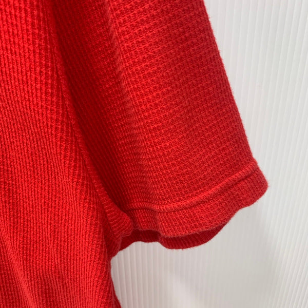 シュプリーム SUPREME Stripe Rib Waffle Top Tシャツ レッド Mサイズ 201MT-4045