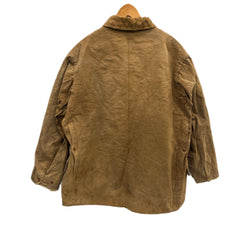 ヴィンテージ vintage 30’s 30年代 Duxbak ダックスバック 白タグ ハンティングジャケット カバーオール ウッドボタン 襤褸 雰囲気系 ジャケット ブラウン 101MT-5447