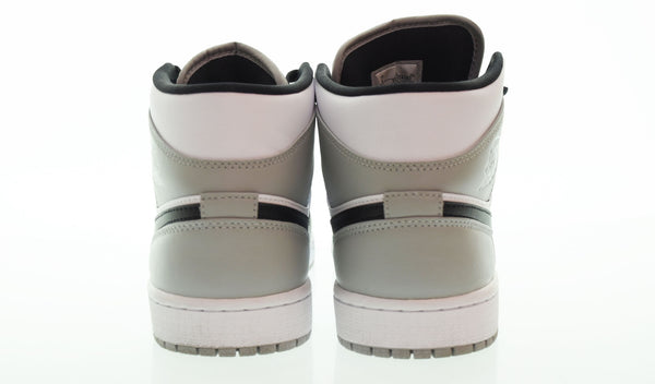 ナイキ NIKE Air Jordan 1 Mid Light Smoke Grey エアジョーダン1 ミッド ライトスモークグレースニーカー 554724-092 メンズ靴 スニーカー グレー 26cm 103S-909