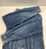 リーバイス Levi's 70's 70年代 71205 BIGE ロング丈 ボタン裏524刻印 ケアタグ デニムジャケット Gジャン 4th トラッカージャケット VINTAGE ヴィンテージ MADE IN USA アメリカ製 ジャケット ブルー 101MT-5397