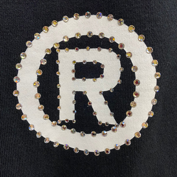 ア ベイシング エイプ A BATHING APE 00s ジップ フーディー ベスト スワロフスキー zip hoodie vest SWAROVSKI ノースリーブパーカー ブラック Lサイズ 201MT-4614