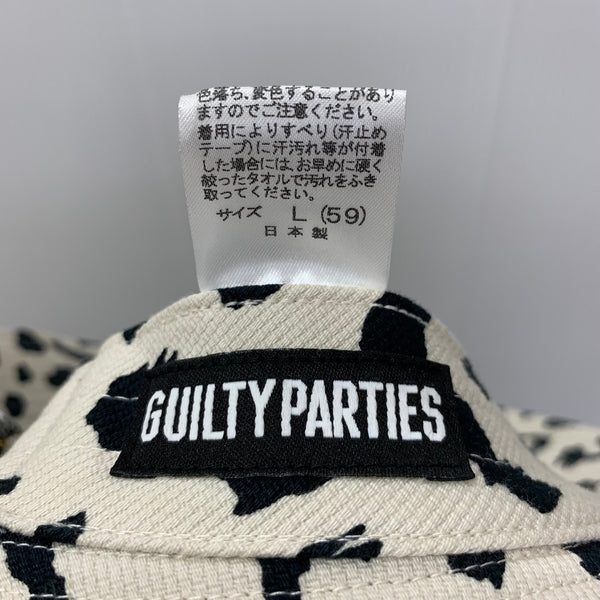 【中古】ワコマリア WACKO MARIA BUCKET HAT バケットハット レオパード柄 21FW-WMA-HA02 帽子 メンズ帽子 ハット ホワイト Lサイズ 201goods-659