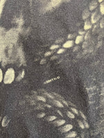 ハーレーダビッドソン Harley-Davidson 00's RIDE HARD PIKES PEAK ドクロ コブラ スカル モーターサイクル バイク プリント 黒 Tシャツ ブラック Lサイズ 101MT-4528