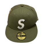 シュプリーム SUPREME Jesus Piece S Logo NEW ERA ジーザス ピース Sロゴ ニューエラ  帽子 メンズ帽子 キャップ カーキ 101hat-98