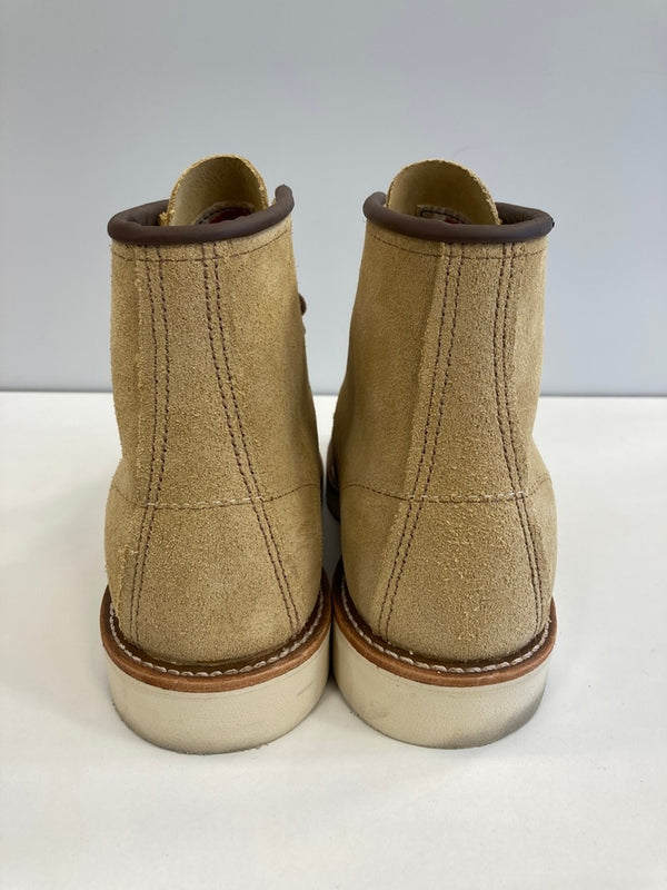 レッドウィング RED WING 6`CLASSIC MOC 6インチクラシックモックトゥ 8833 メンズ靴 ブーツ ワーク ベージュ 26cm 101sh-1993
