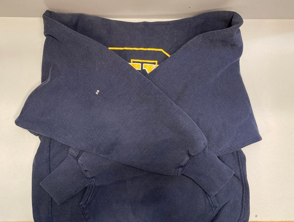 チャンピオン Champion 90s 刺繍タグ ヴィンテージ Vintage リバースウィーブ REVERSE WEAVE パーカー US古着 USA製 カレッジプリント  パーカ ネイビー Lサイズ 101MT-3026