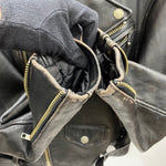 【曜日割引対象外】 ハーレーダビッドソン HARLEY-DAVIDSON レザー ダブルライダース 40180 ジャケット ブラック Lサイズ 201MT-4534 VB