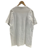 US US古着 90's 90年代 FRUIT OF THE LOOM Human-i-Tees EYE ON SURVIVAL アニマルプリント アートT MADE IN USA アメリカ製 ヴィンテージ VINTAGE XL Tシャツ ホワイト LLサイズ 101MT-4914