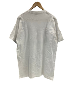 US US古着 90's 90年代 FRUIT OF THE LOOM Human-i-Tees EYE ON SURVIVAL アニマルプリント アートT MADE IN USA アメリカ製 ヴィンテージ VINTAGE XL Tシャツ ホワイト LLサイズ 101MT-4914