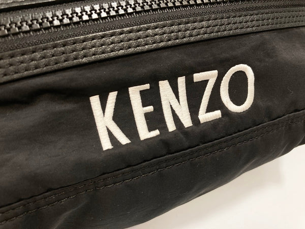 ケンゾー KENZO Dragon Kenzo Bumbag ドラゴン ロゴ 黒 ショルダーバッグ バッグ メンズバッグ ショルダーバッグ・メッセンジャーバッグ 刺繍 ブラック 101bag-120