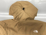 ザノースフェイス THE NORTH FACE DOT SHOT JAKET ドット ショット ジャケット マウンテンパーカー ジップアップ フード アウトドア アウター 薄茶 NP12550 ジャケット ロゴ ベージュ Mサイズ 104MT-2189